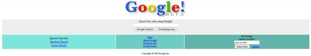 google 1998