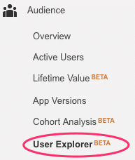User Explorer