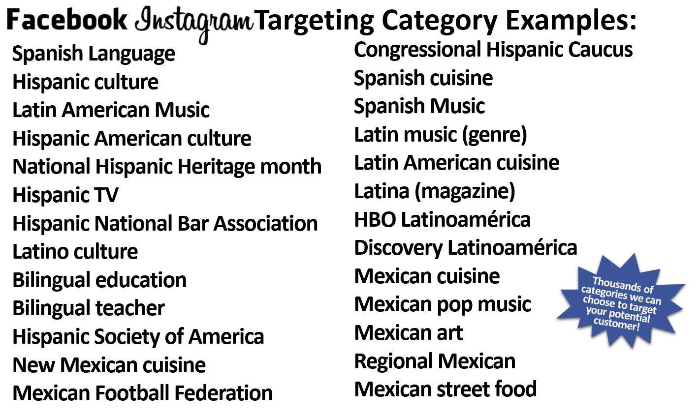 examples of hispanic culture