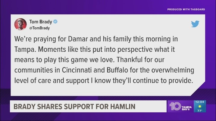 Damar Hamlin Returns to Instagram and Flashes Wide Smile, Thanks Fans for  'Overwhelming Support'